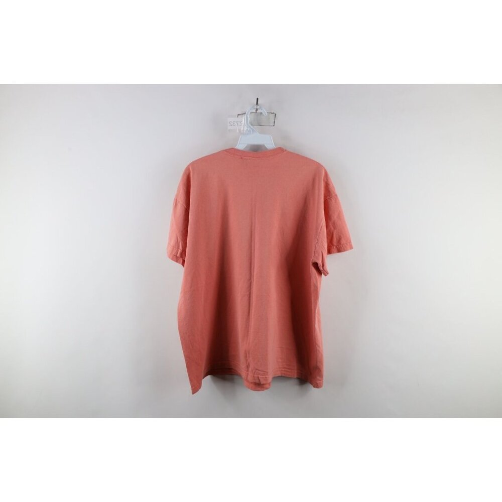 Vintage 90s Bum Equipment Womens L / XL Faded Spell Out Bum Sport Flower T-Shirt - Picture 8 of 10